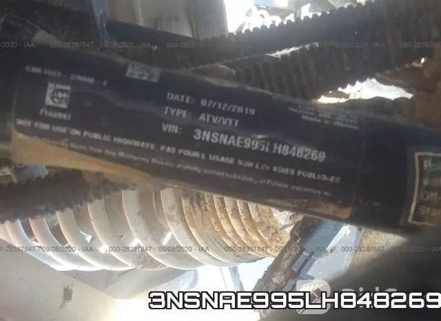 3NSNAE995LH848269 фото 2