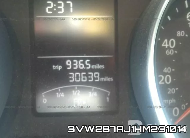 3VW2B7AJ1HM231014 фото 8