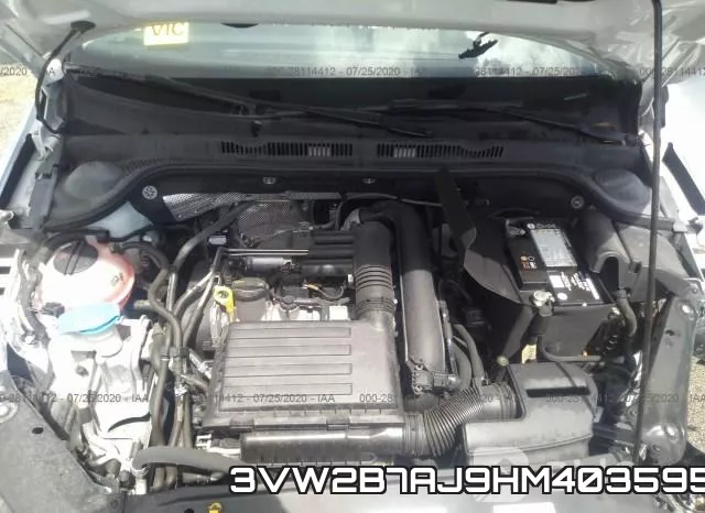 3VW2B7AJ9HM403595 фото 2