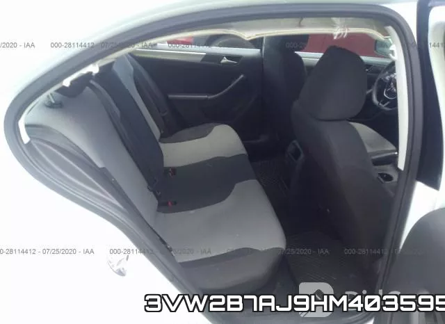 3VW2B7AJ9HM403595 фото 9