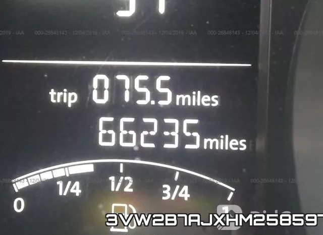 3VW2B7AJXHM258597 фото 8