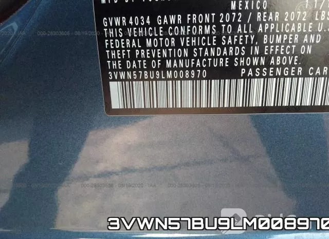 3VWN57BU9LM008970 фото 10
