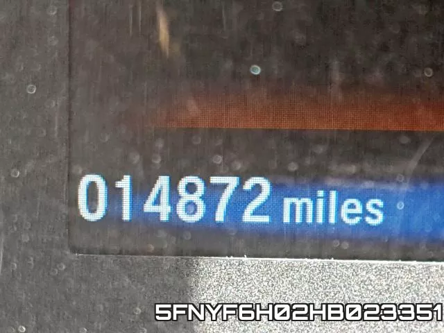 5FNYF6H02HB023351 фото 9