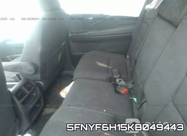 5FNYF6H15KB049443 фото 9