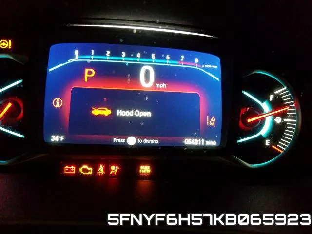 5FNYF6H57KB065923 фото 9