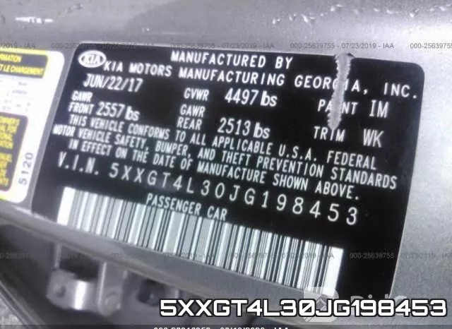 5XXGT4L30JG198453 фото 10
