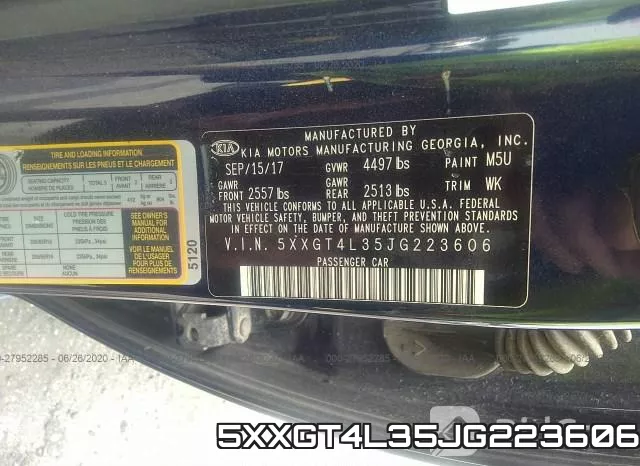 5XXGT4L35JG223606 фото 10