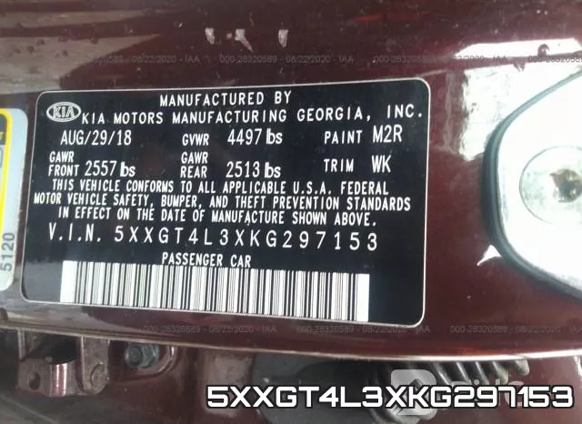 5XXGT4L3XKG297153 фото 10