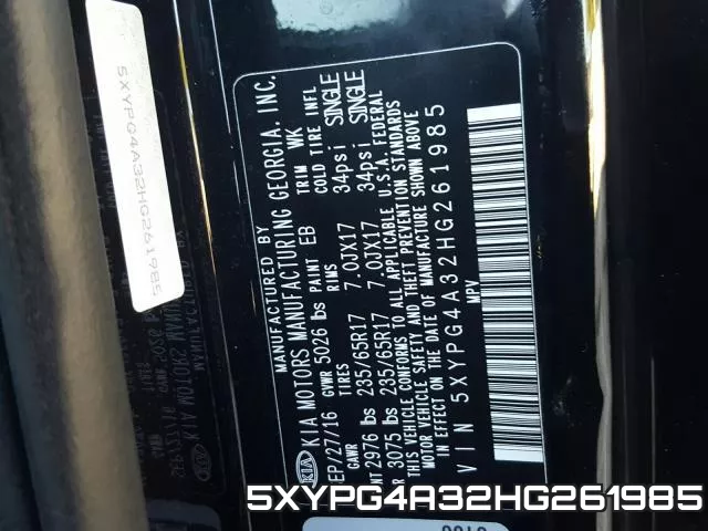 5XYPG4A32HG261985 фото 2