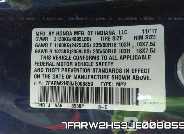 7FARW2H53JE008859 фото 10
