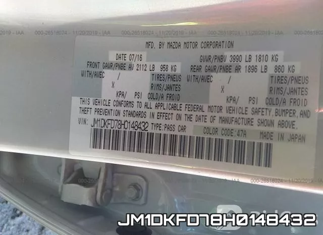 JM1DKFD78H0148432 фото 10