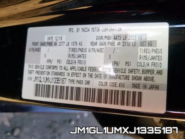 JM1GL1UMXJ1335187 фото 2