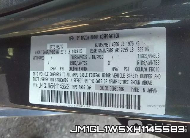 JM1GL1W5XH1145583 фото 10
