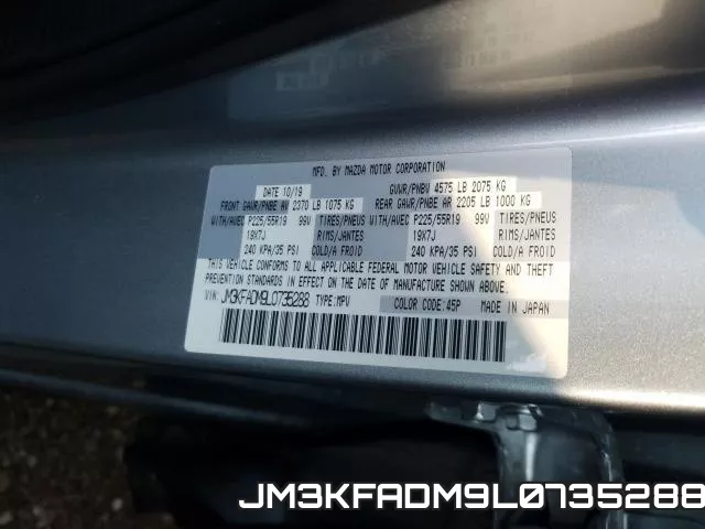 JM3KFADM9L0735288 фото 2