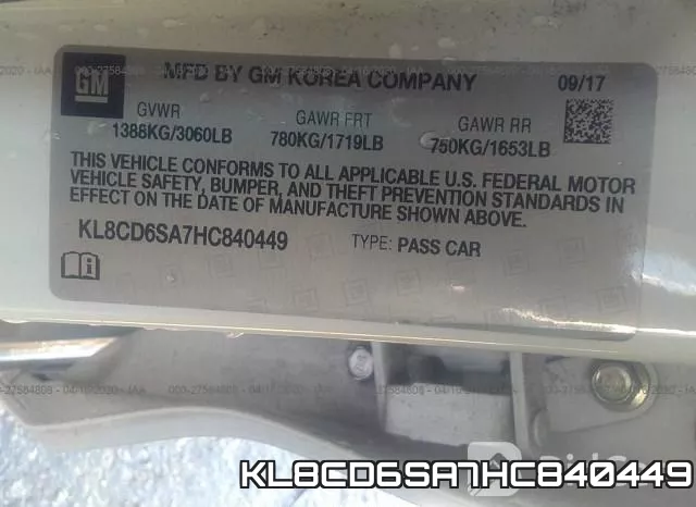 KL8CD6SA7HC840449 фото 10