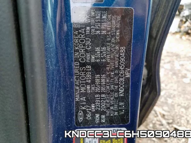 KNDCC3LC6H5090488 фото 2