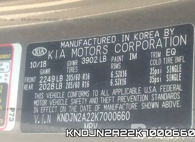 KNDJN2A22K7000660 фото 10