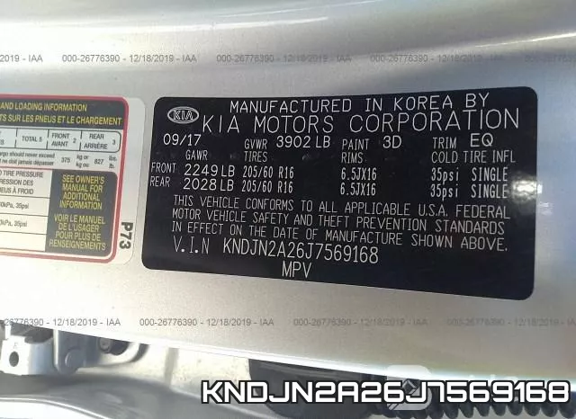 KNDJN2A26J7569168 фото 10