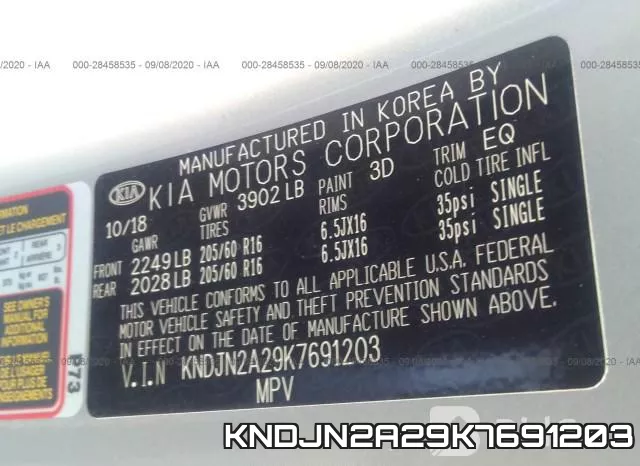 KNDJN2A29K7691203 фото 10