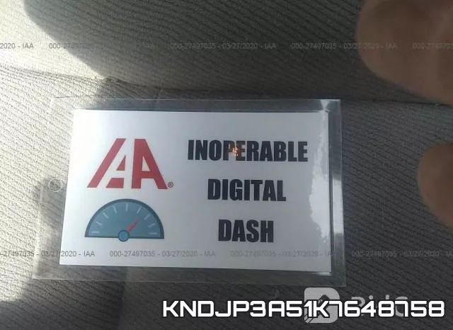 KNDJP3A51K7648758 фото 8
