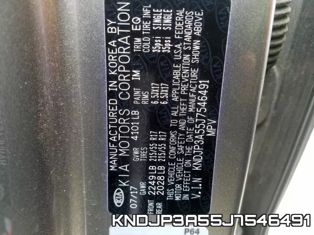 KNDJP3A55J7546491 фото 2