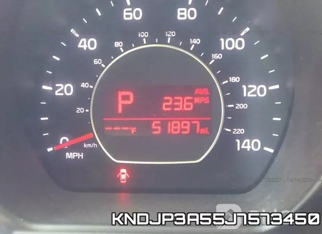 KNDJP3A55J7573450 фото 8