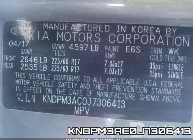 KNDPM3AC0J7306413 фото 10