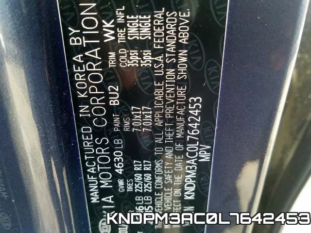 KNDPM3AC0L7642453 фото 2