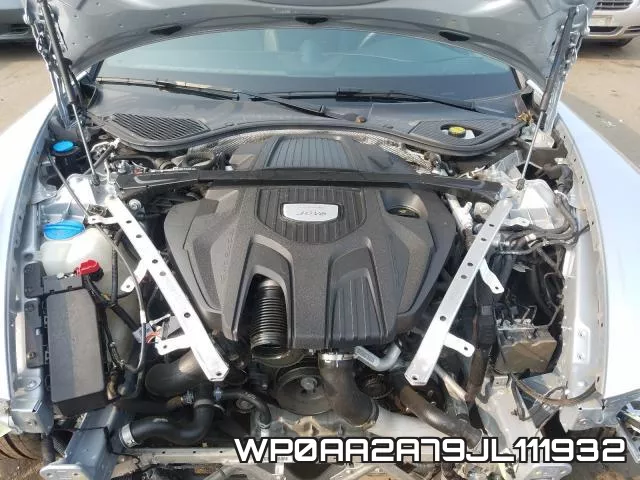 WP0AA2A79JL111932 фото 8