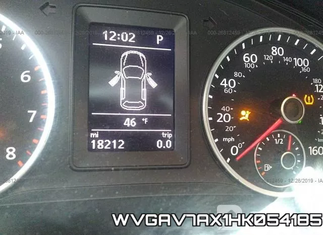 WVGAV7AX1HK054185 фото 8