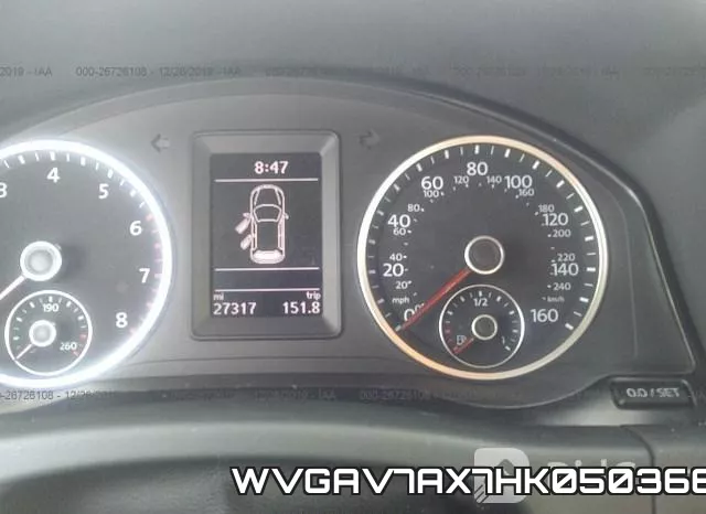 WVGAV7AX7HK050366 фото 8