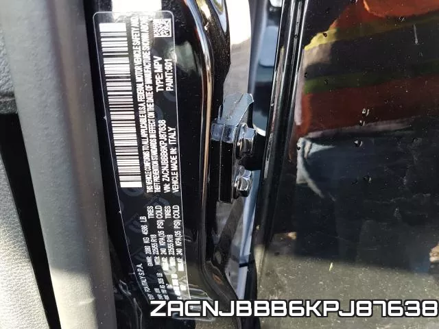 ZACNJBBB6KPJ87638 фото 2