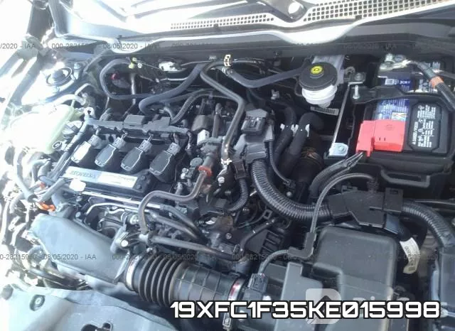 19XFC1F35KE015998 фото 2