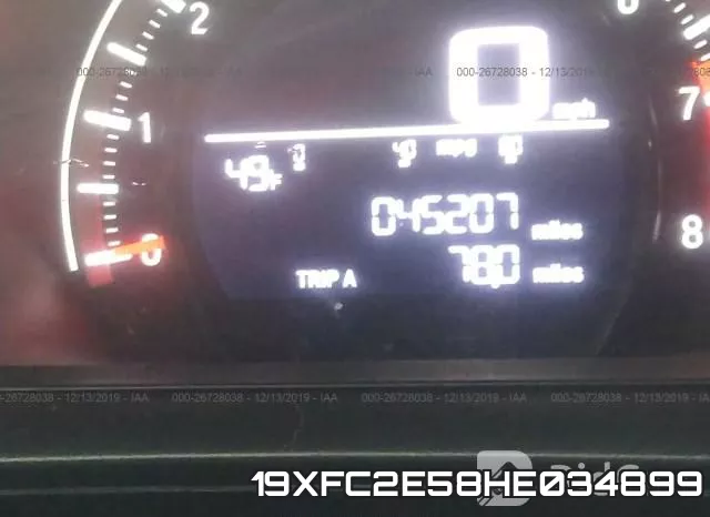 19XFC2E58HE034899 фото 8