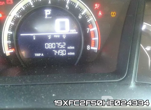 19XFC2F50HE024334 фото 8