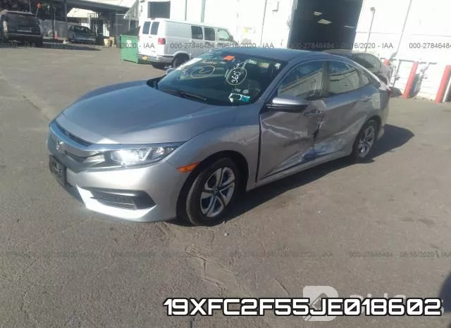 19XFC2F55JE018602 фото 3