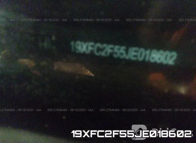 19XFC2F55JE018602 фото 10