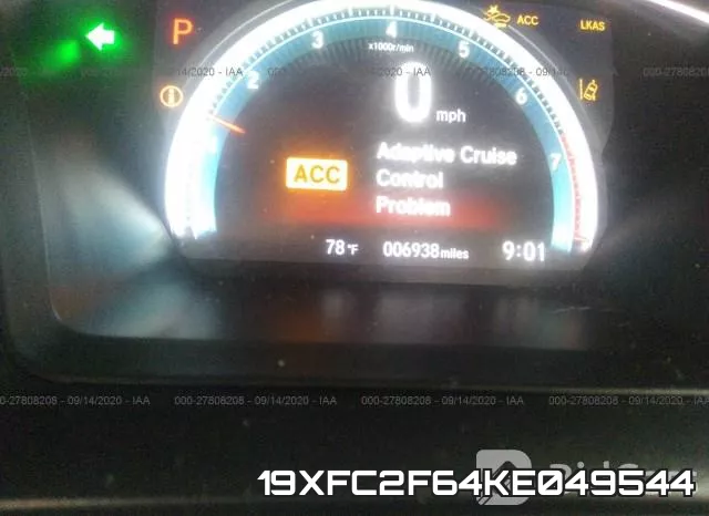 19XFC2F64KE049544 фото 8