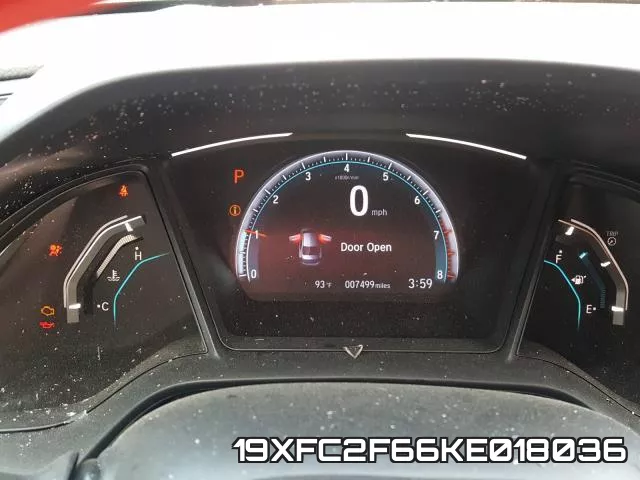 19XFC2F66KE018036 фото 9