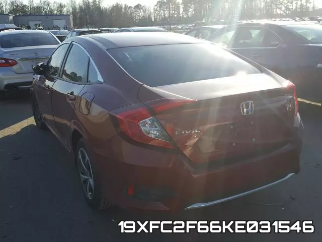 19XFC2F66KE031546 фото 4