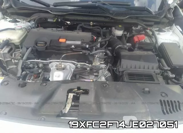 19XFC2F74JE027051 фото 2