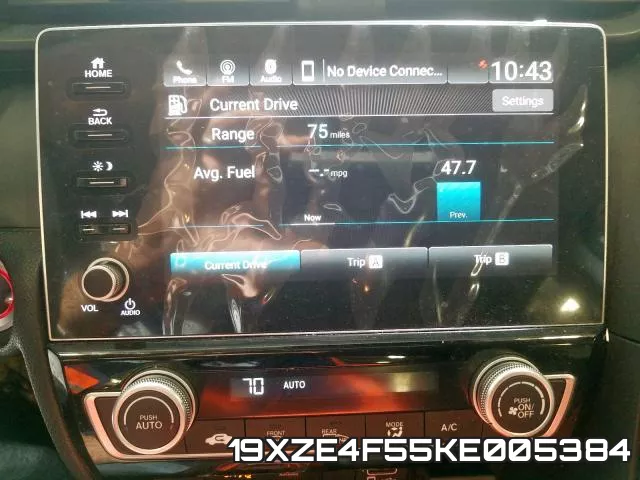 19XZE4F55KE005384 фото 10