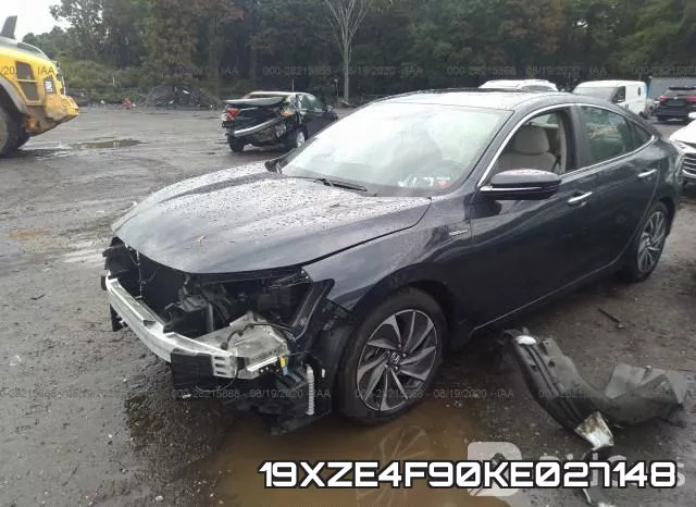 19XZE4F90KE027148 фото 3