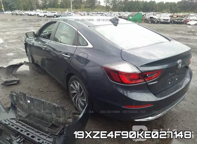 19XZE4F90KE027148 фото 4