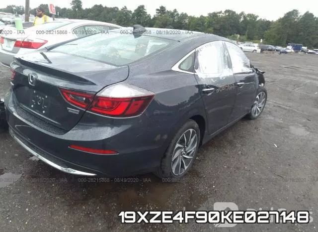 19XZE4F90KE027148 фото 5