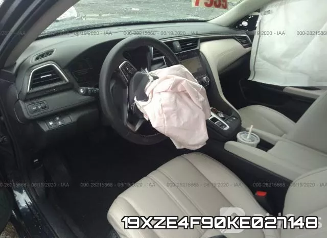 19XZE4F90KE027148 фото 6
