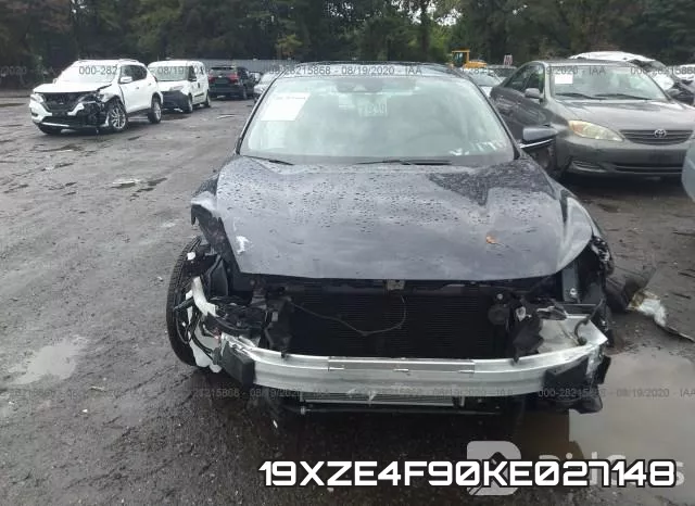 19XZE4F90KE027148 фото 7