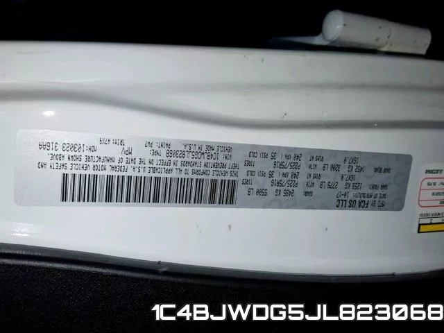 1C4BJWDG5JL823068 фото 2