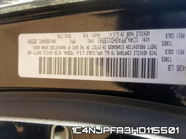 1C4NJPFA3HD115501 фото 2