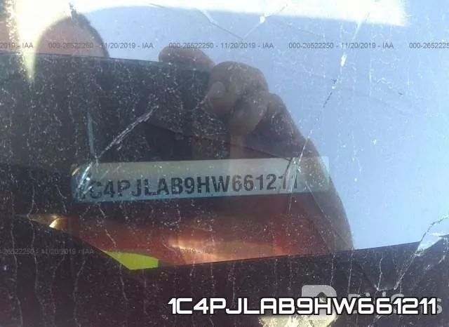 1C4PJLAB9HW661211 фото 10